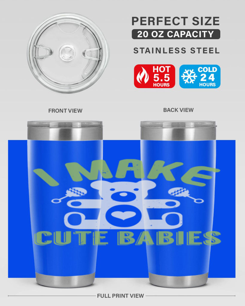 I make cute babies Style 218#- baby- tumbler