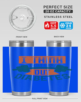 I think I can wipe out diabetes Style 30#- diabetes- Tumbler