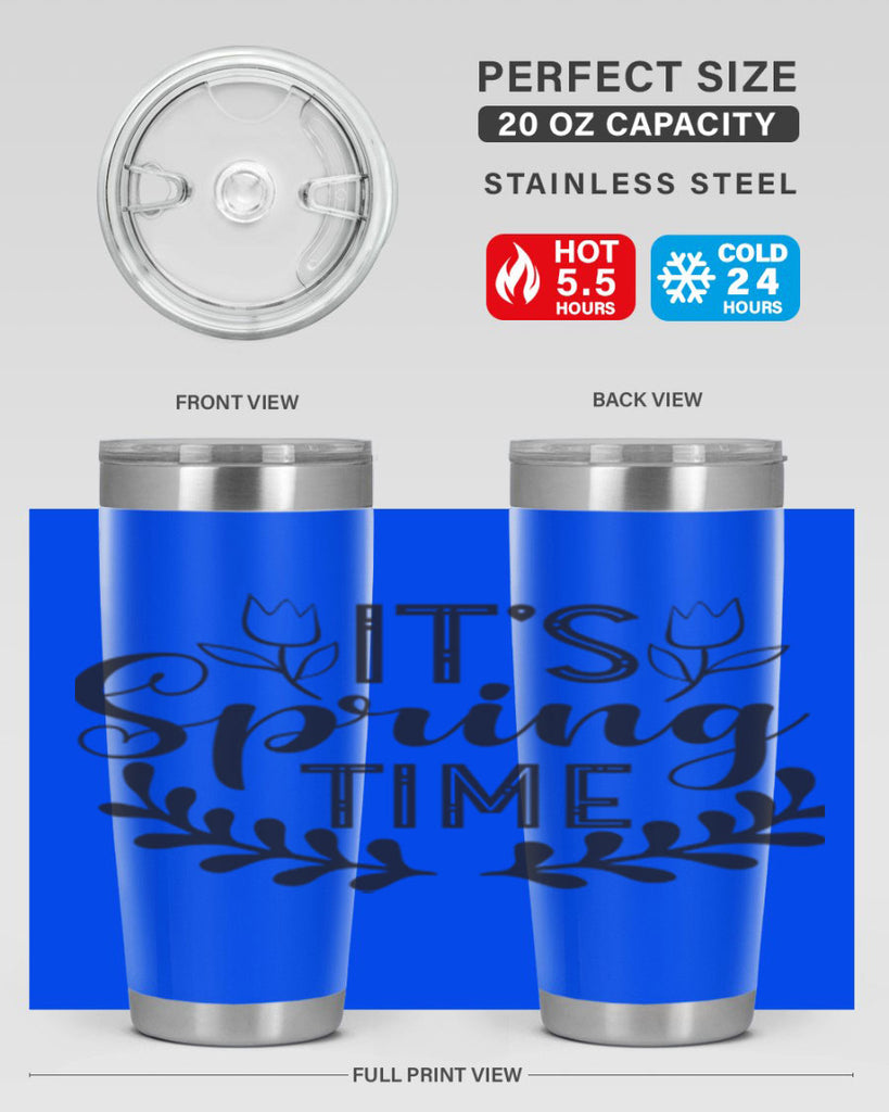 It's spring time281#- spring- Tumbler