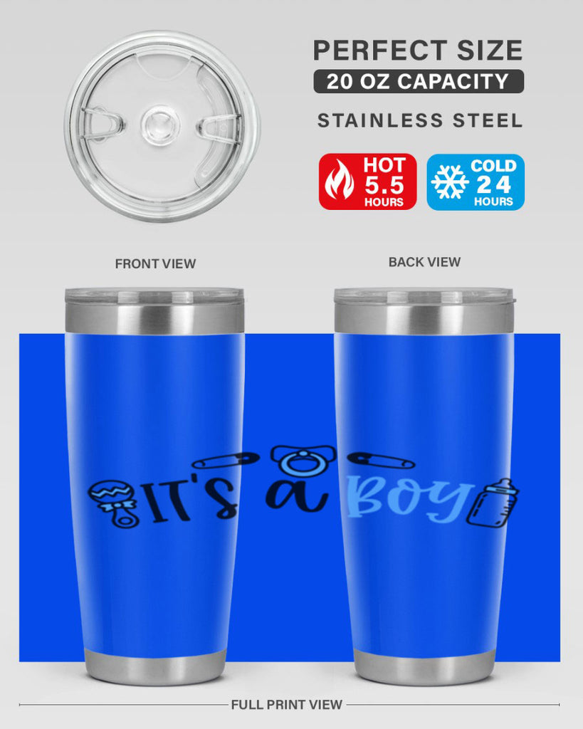 Its A Boy Style 80#- baby- tumbler