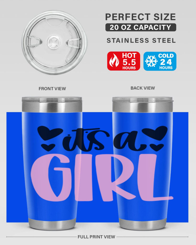 Its A Girl Style 79#- baby- tumbler