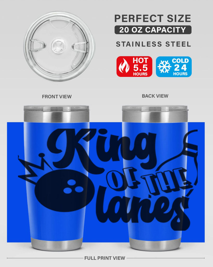 King of the lanes 956#- bowlig- Tumbler