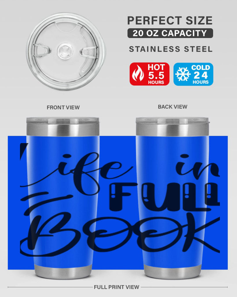 LIFE in FULL BOOK  300#- spring- Tumbler