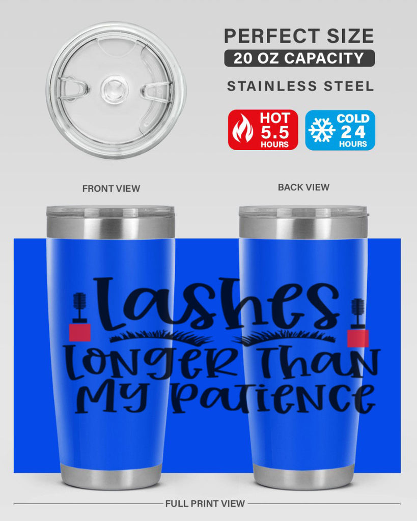 Lashes Longer Than My Patience Style 231#- make up- Tumbler