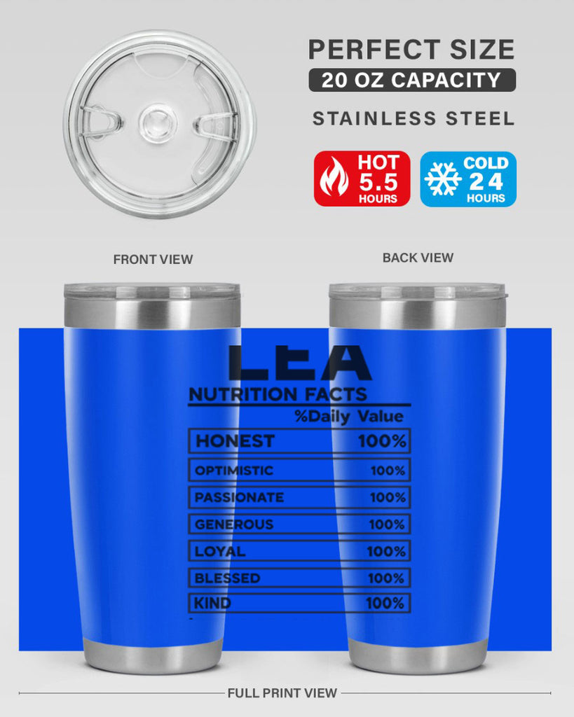 Lea Nutrition Facts 276#- zodiac- Tumbler