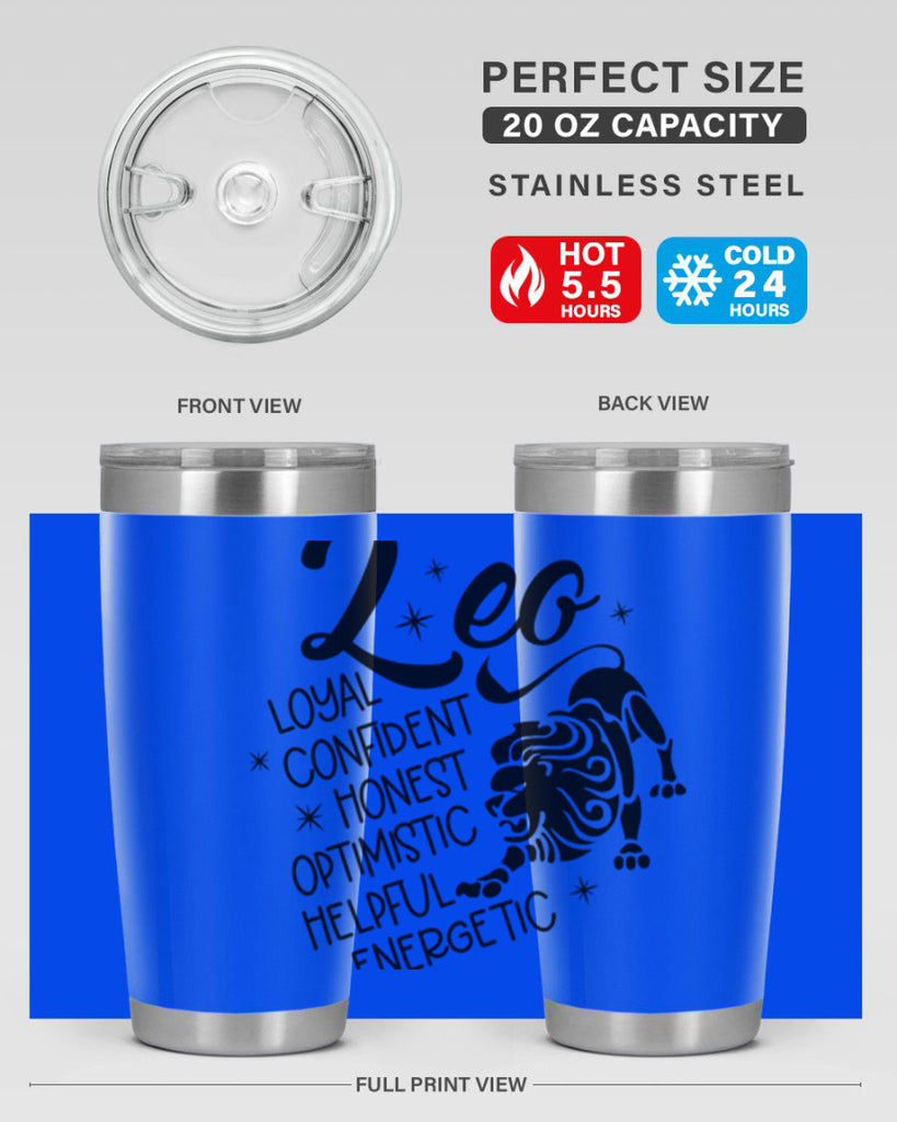 Leo 282#- zodiac- Tumbler