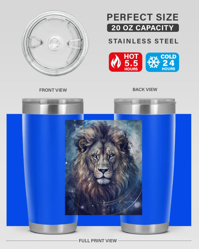 Leo 58#- zodiac- Tumbler