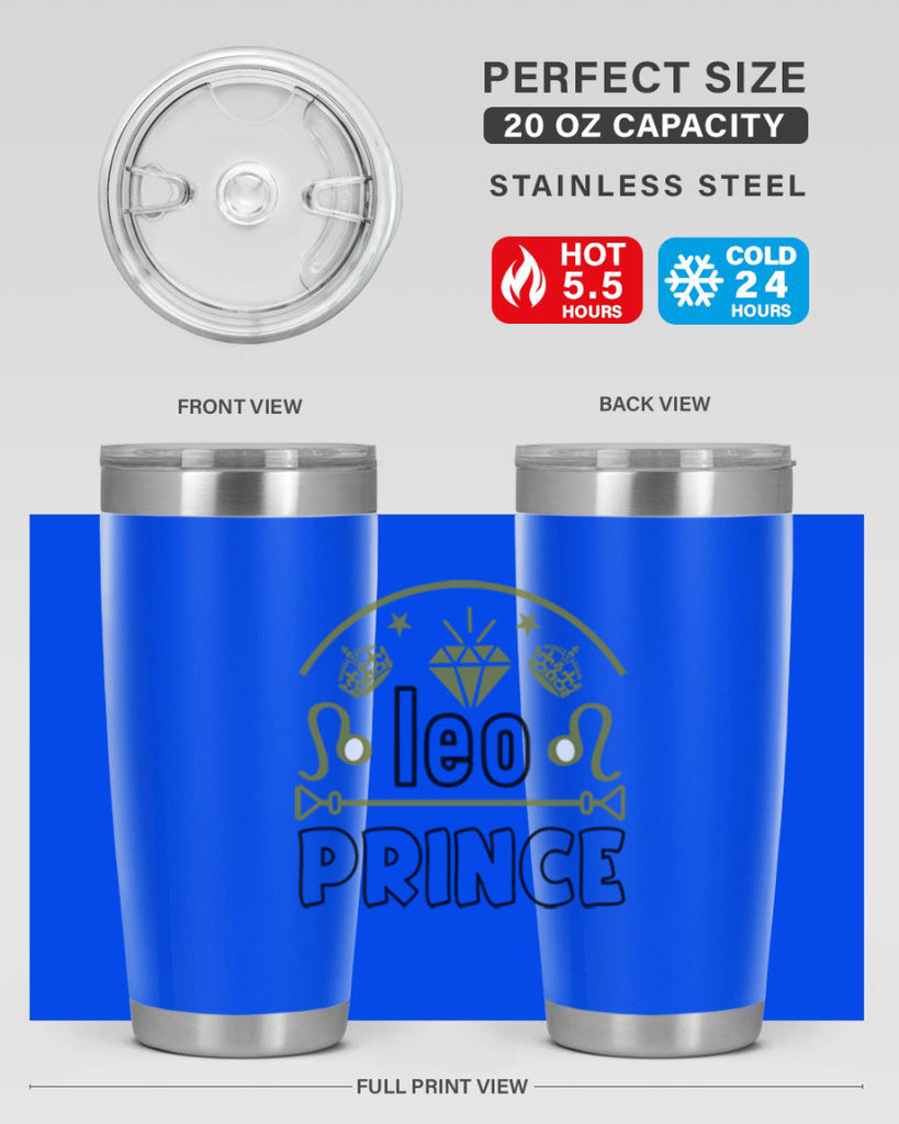 Leo prince 291#- zodiac- Tumbler