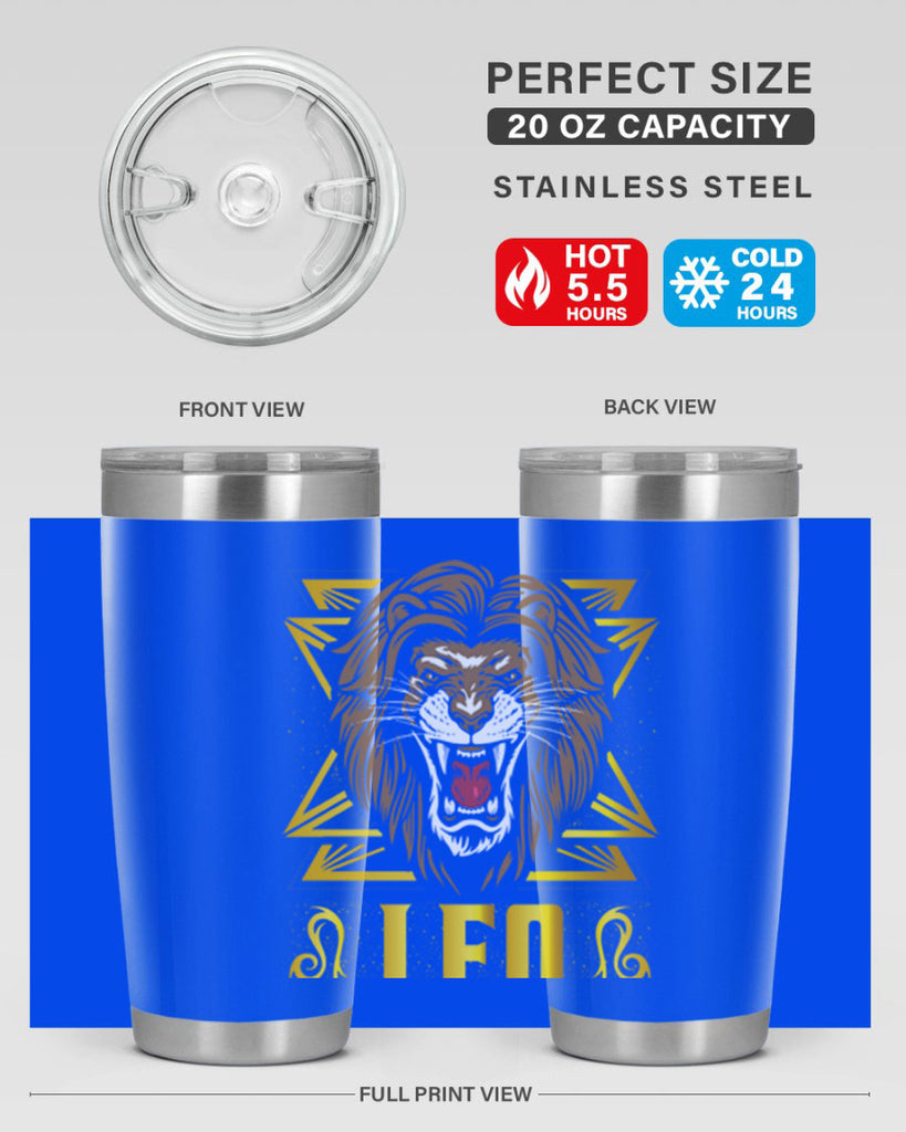 LeoSign 295#- zodiac- Tumbler