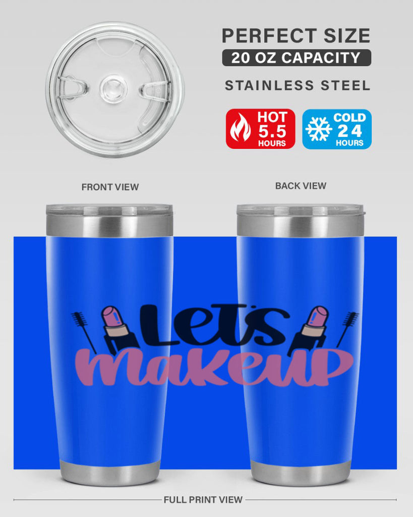 Let∩s Makeup Style 62#- make up- Tumbler