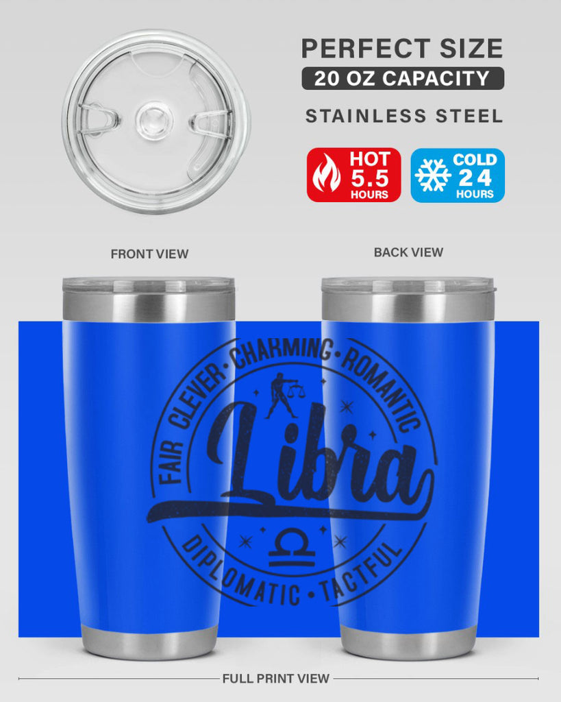 Libra 323#- zodiac- Tumbler