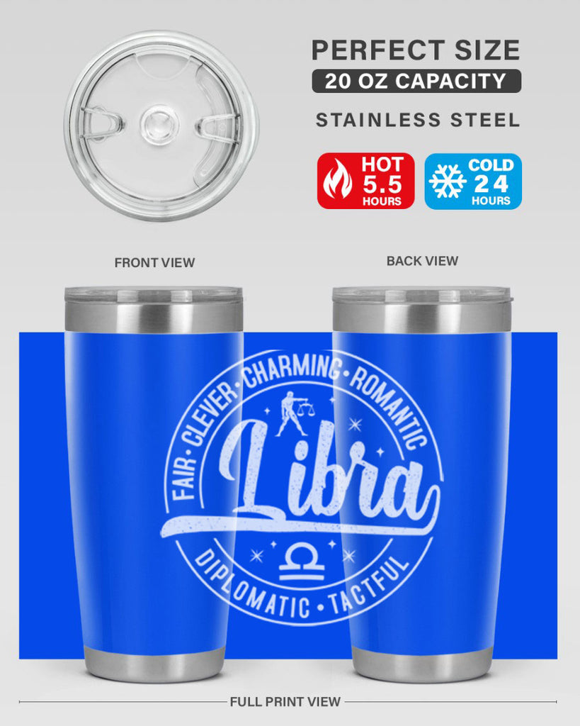 Libra 324#- zodiac- Tumbler