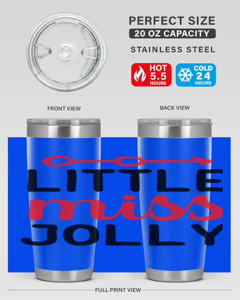 Little miss jolly 306#- winter- Tumbler