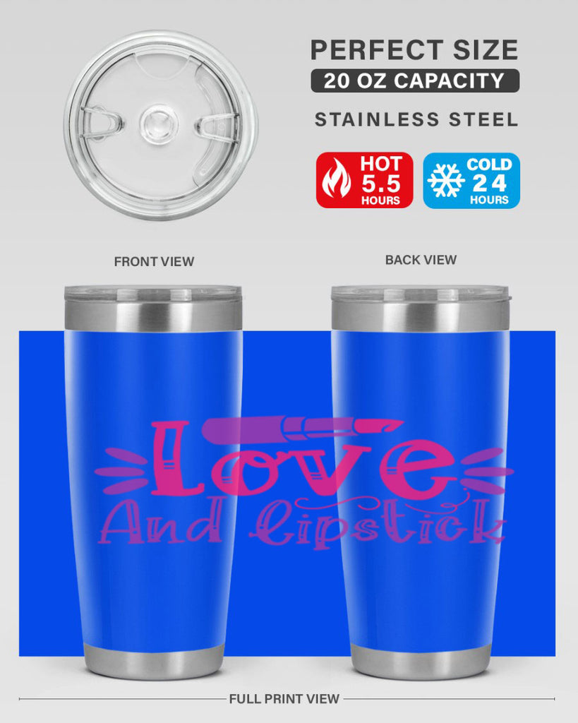Love And Lipstick Style 225#- make up- Tumbler