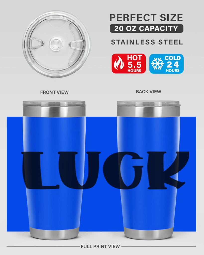 Luck Style 63#- St Patricks Day- Tumbler