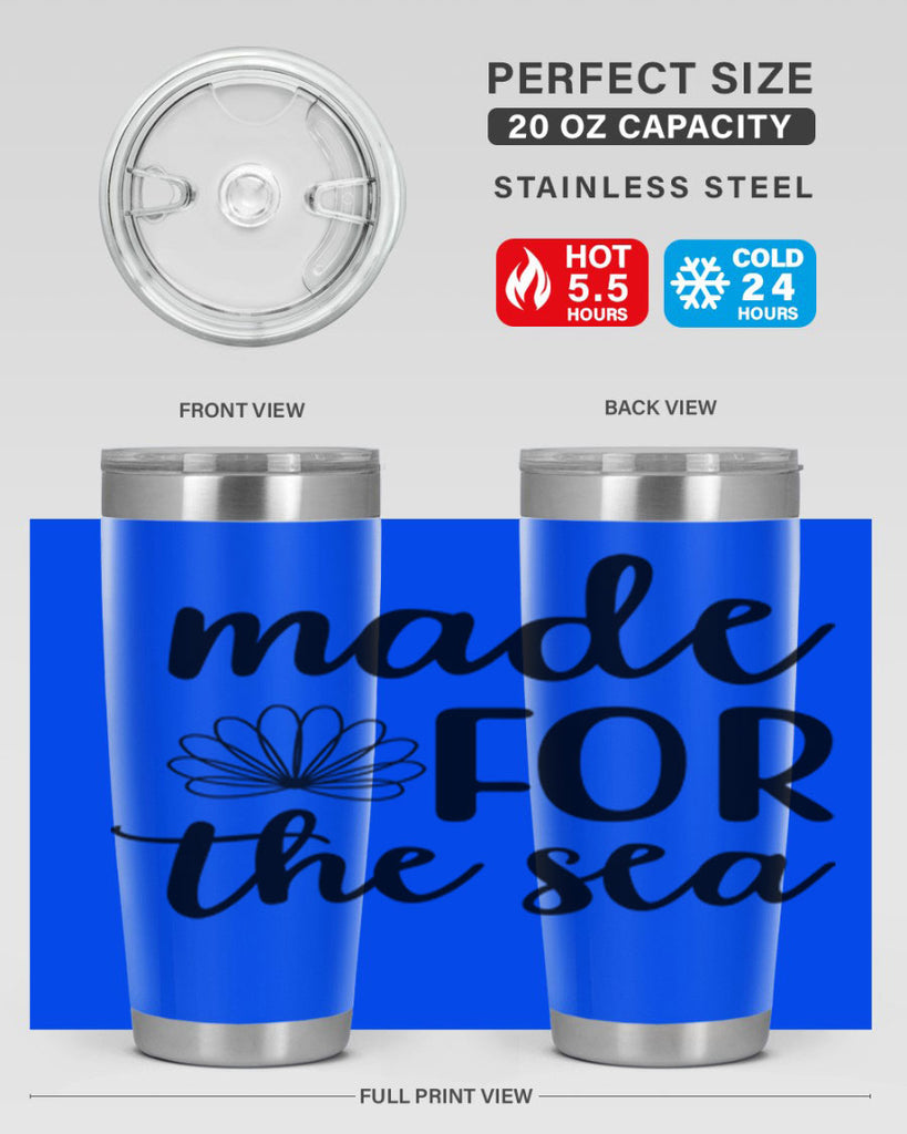 Made for the sea 309#- mermaid- Tumbler
