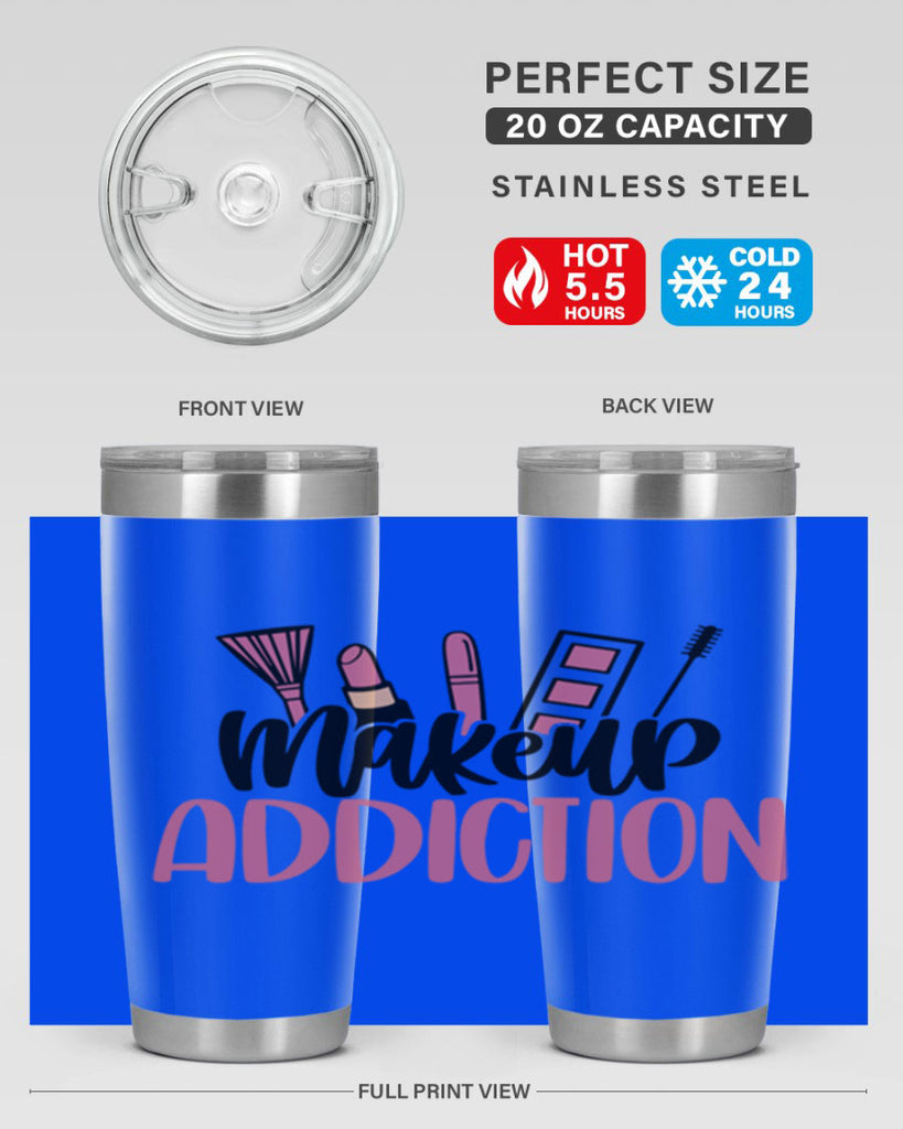 Makeup Addiction Style 54#- make up- Tumbler