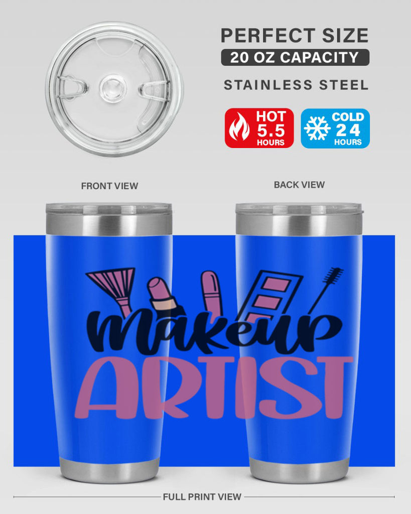 Makeup Artist Style 52#- make up- Tumbler