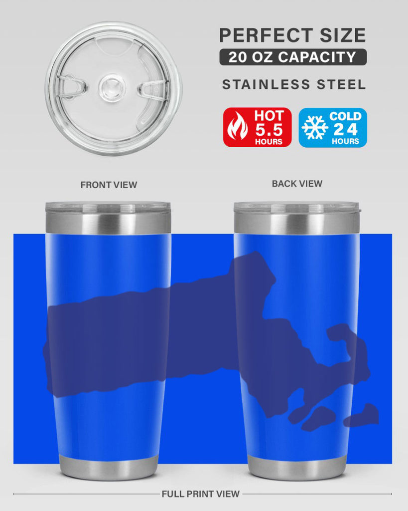 Massachusetts 30#- stateflags- Tumbler