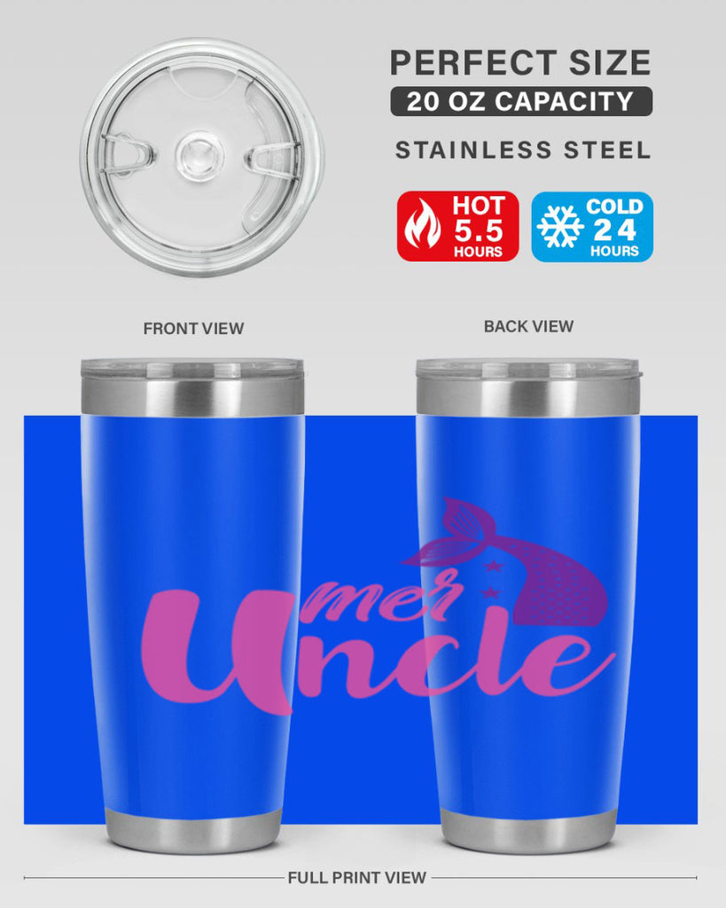 Mer Uncle 347#- mermaid- Tumbler