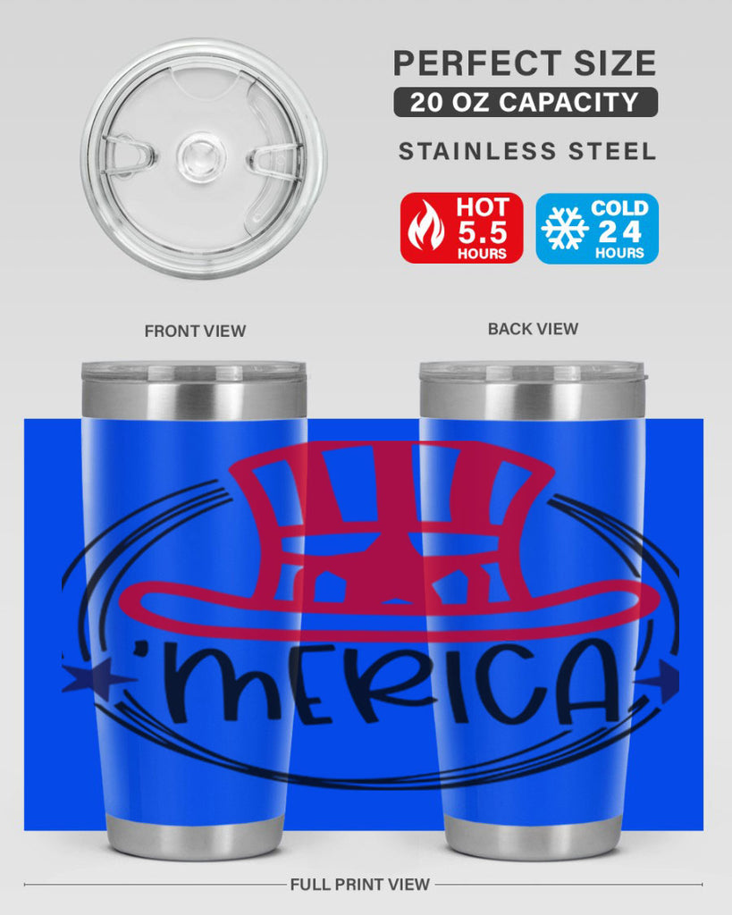 Merica Style 138#- Fourt Of July- Tumbler
