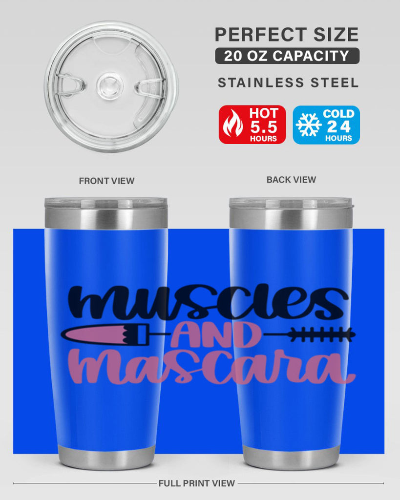 Muscles And Mascara Style 35#- make up- Tumbler
