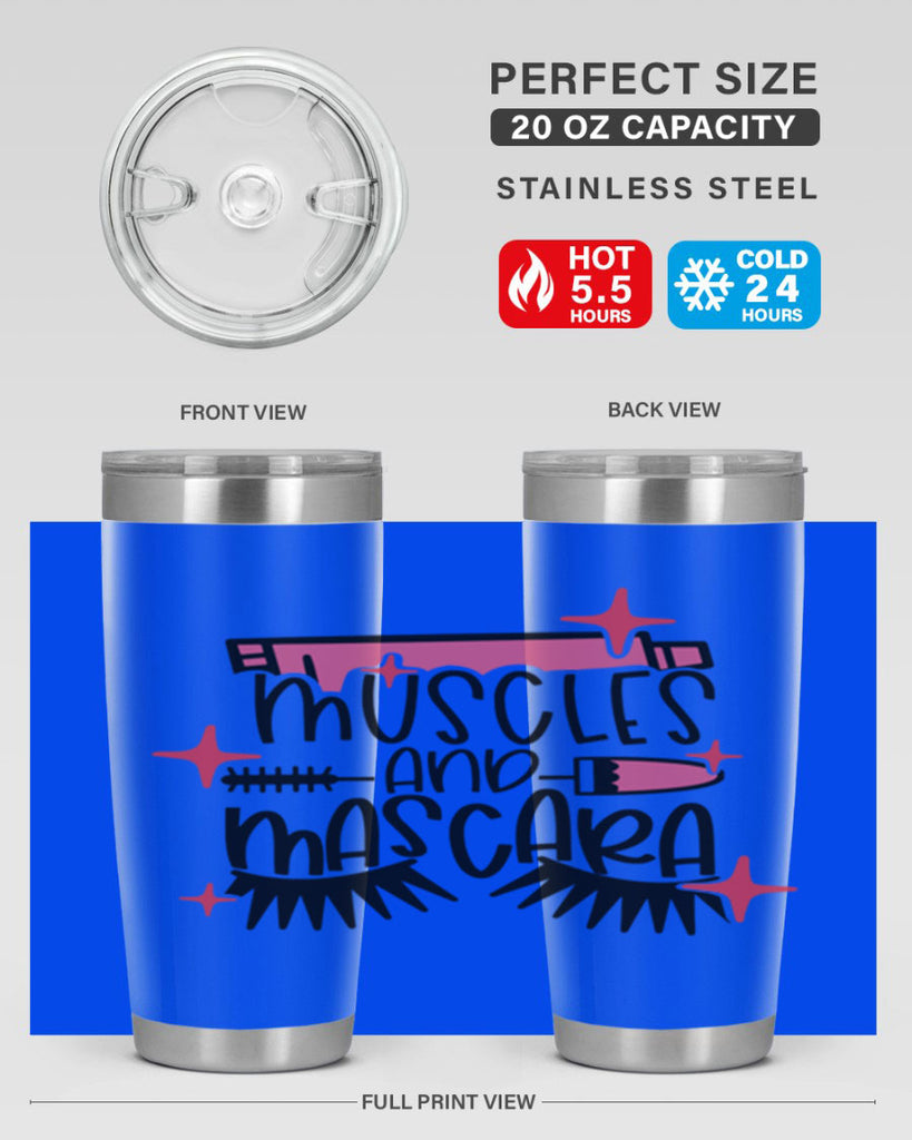 Muscles And Mascara Style 36#- make up- Tumbler
