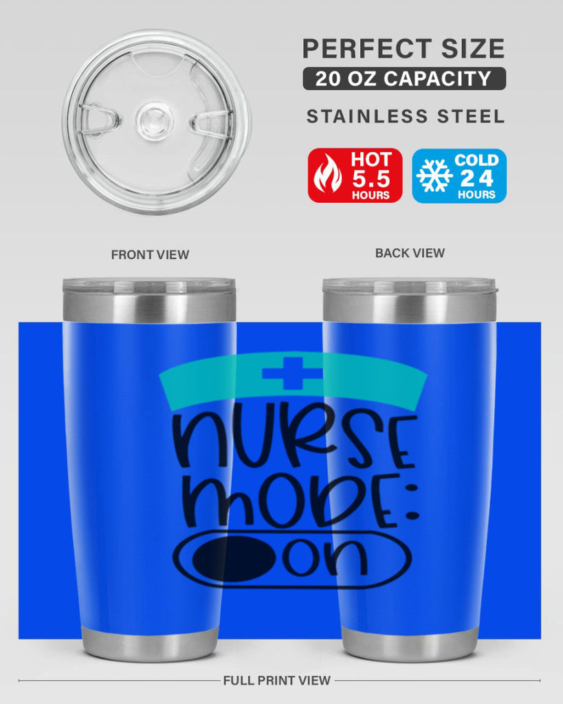 Nurse Mode On Style Style 103#- nurse- tumbler
