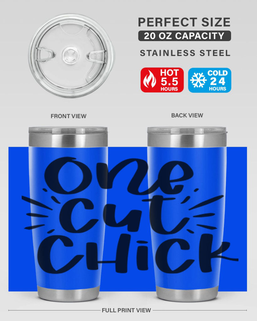 One cut chick  388#- spring- Tumbler