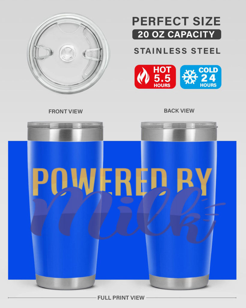 Powered By Milk Style 204#- baby- tumbler