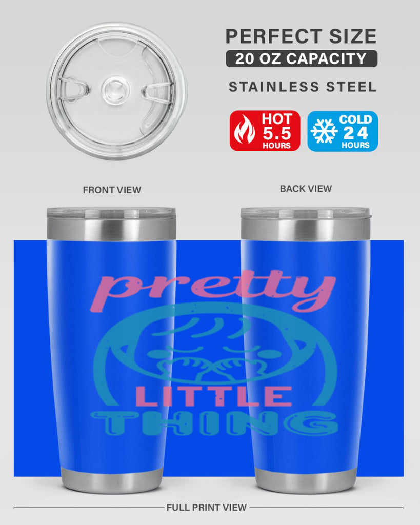 Pretty little Thing Style 19#- baby shower- tumbler