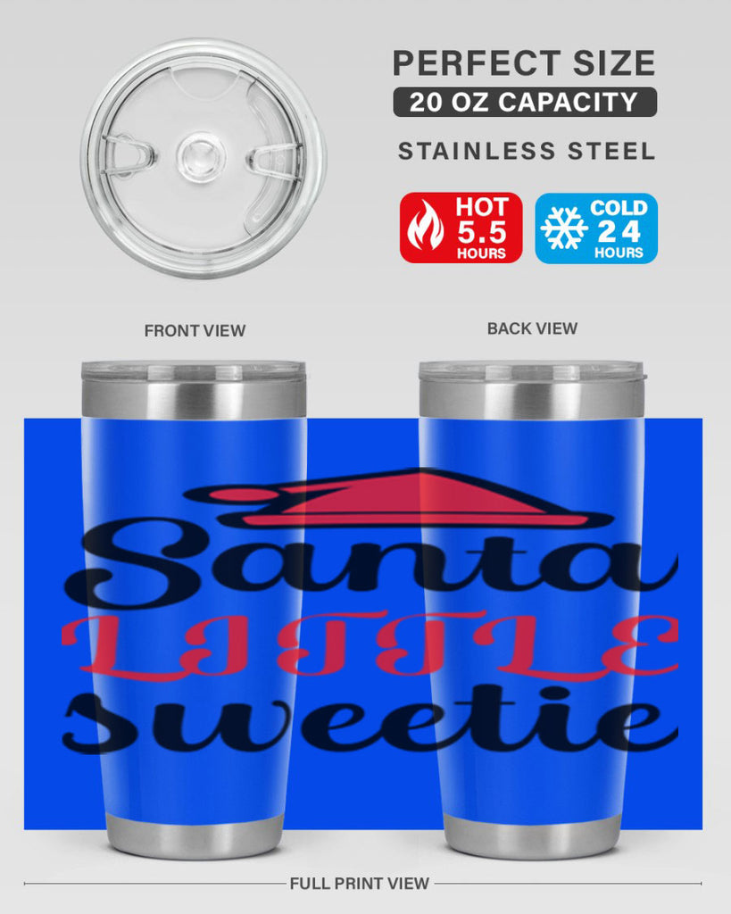 Santa little sweetie 350#- winter- Tumbler