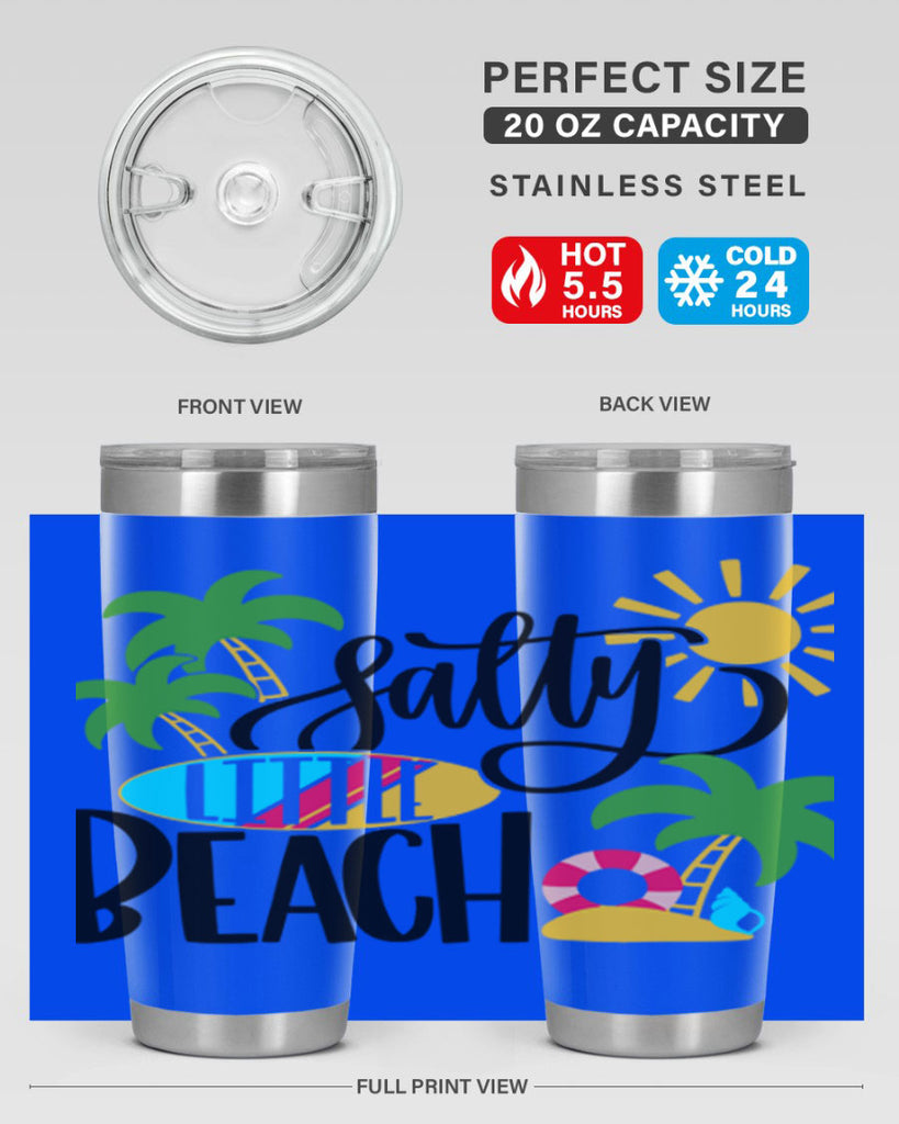 Satly Little Beach Style 26#- summer- Tumbler