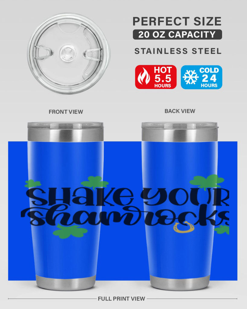 Shake Your Shamrocks Style 32#- St Patricks Day- Tumbler