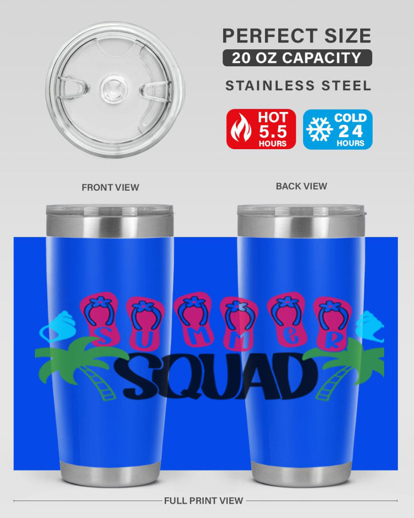 Summer Squad Style 22#- summer- Tumbler