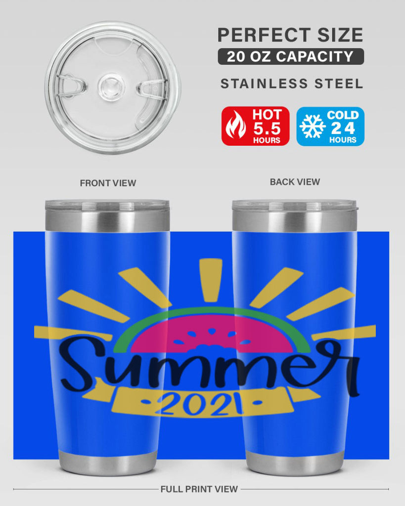 Summer Style 24#- summer- Tumbler