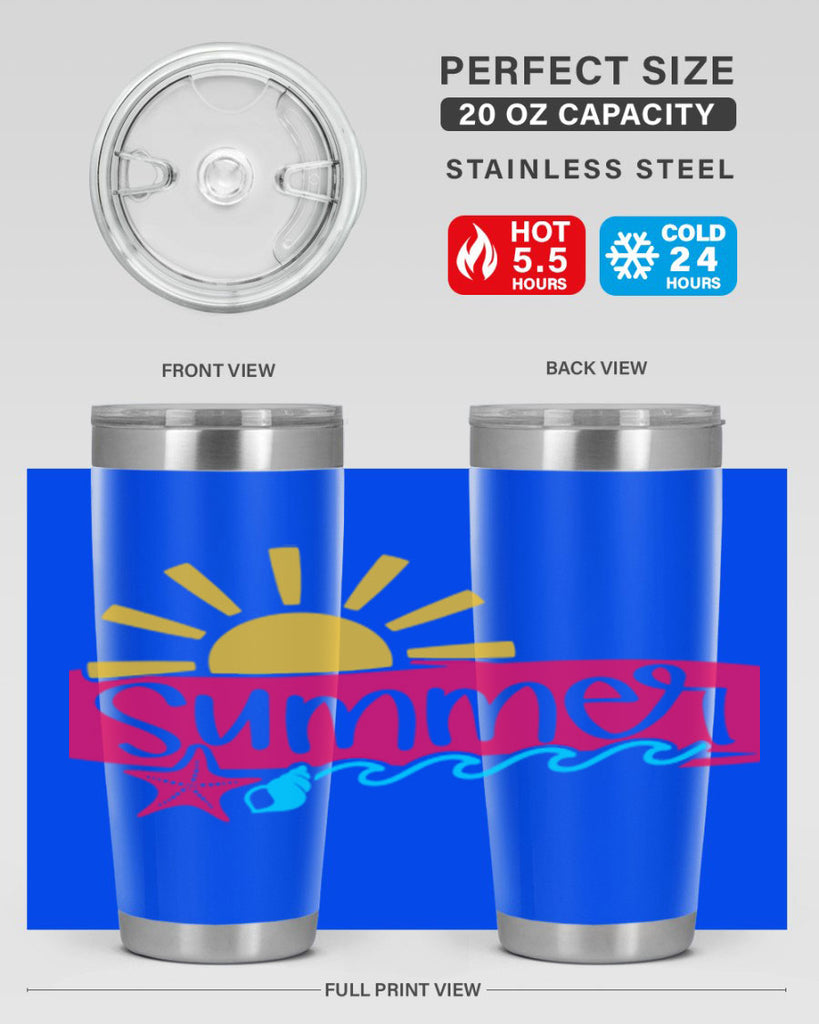 Summer Style 25#- summer- Tumbler