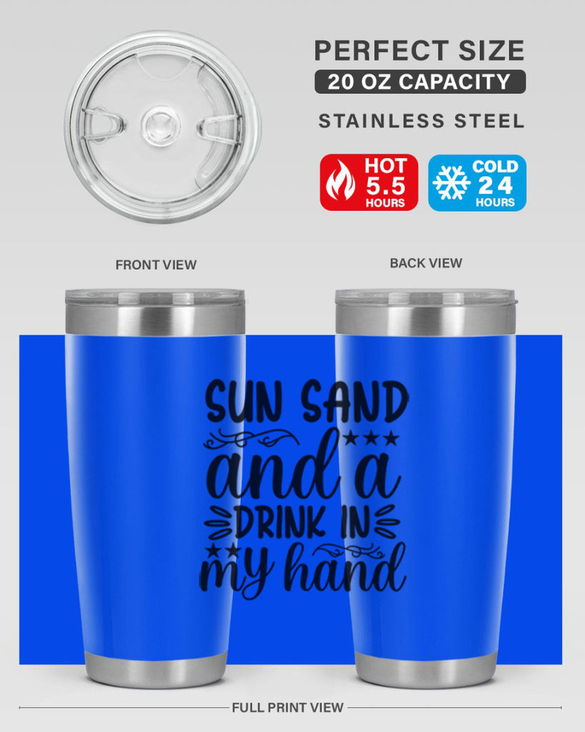 Sunsandandadrink 482#- zodiac- Tumbler