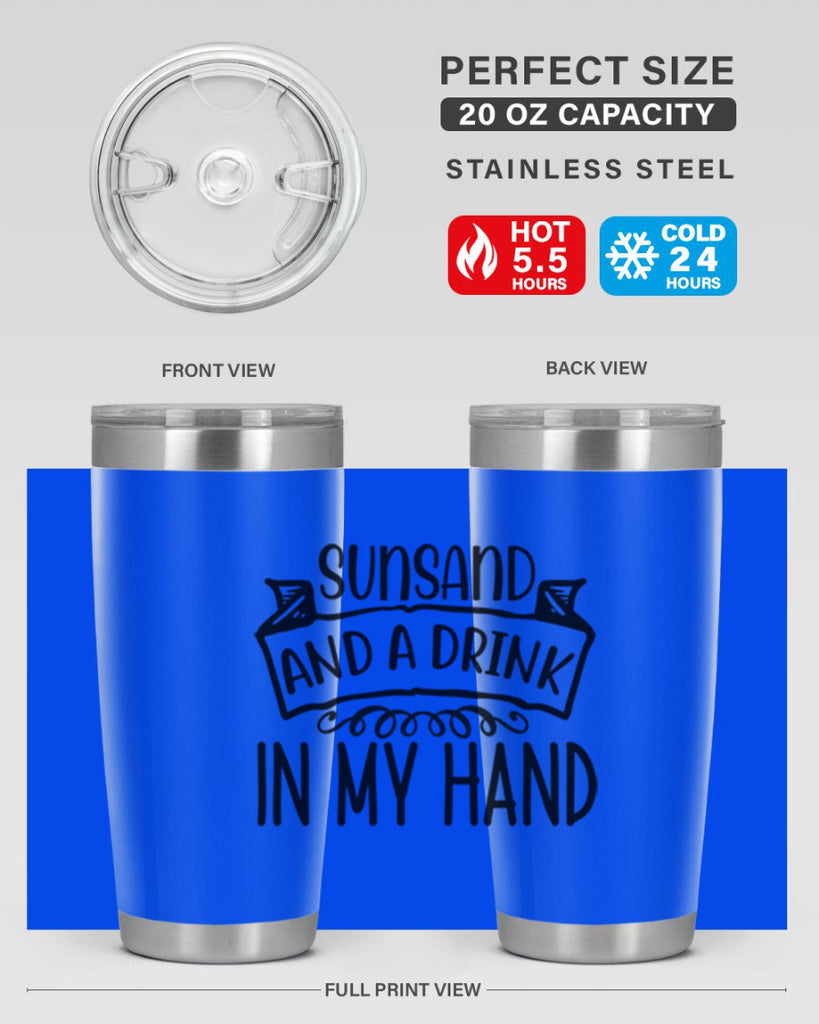 Sunsandandadrinkin 483#- zodiac- Tumbler