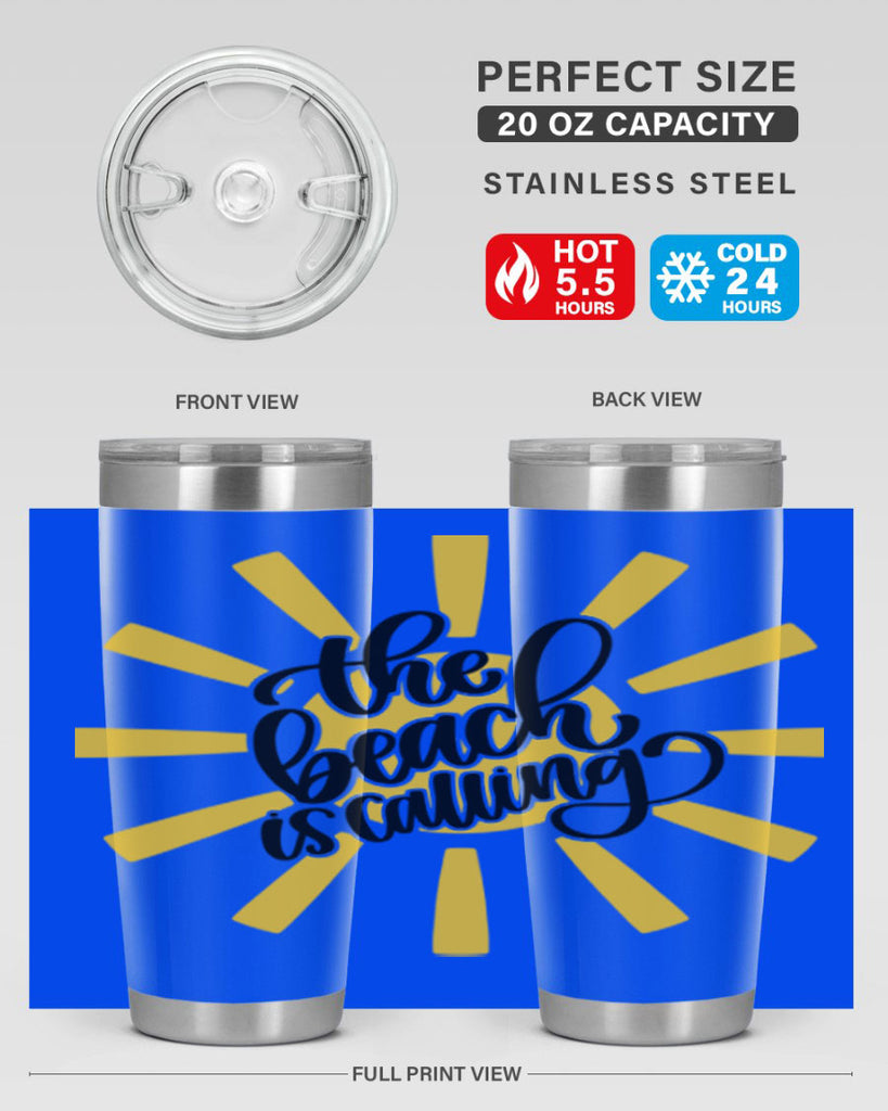 The Beachy Is Calling Style 10#- summer- Tumbler