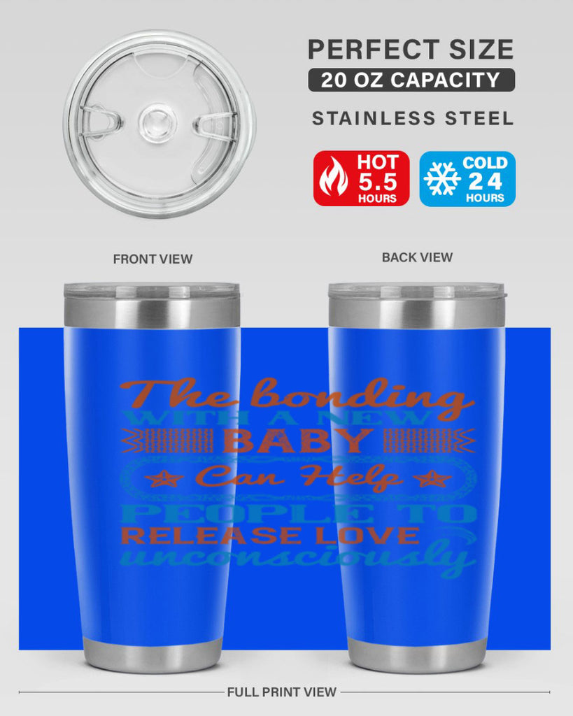 The bonding with a new baby can help people to release love unconsciously Style 7#- baby- tumbler