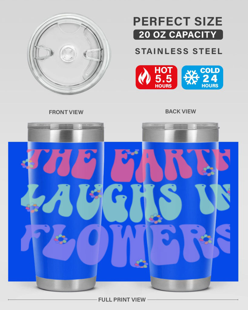 The earth laughs in flowers 532#- spring- Tumbler