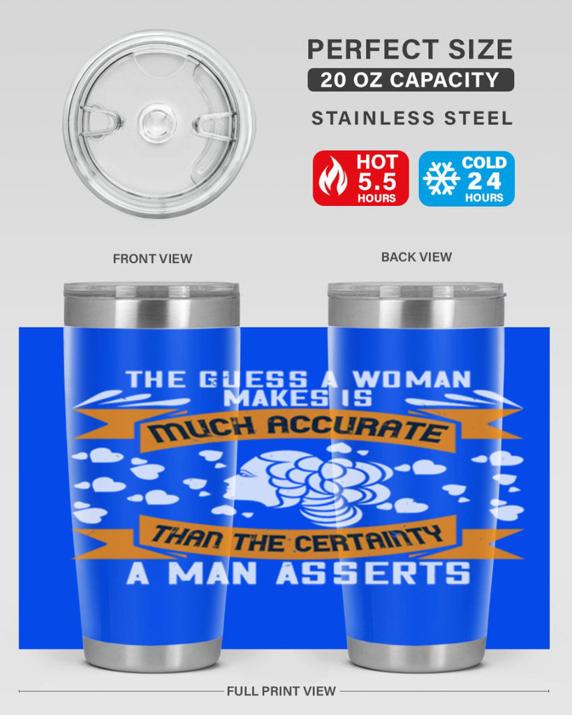 The guess a woman makes is much accurate Style 31#- womens day- Tumbler