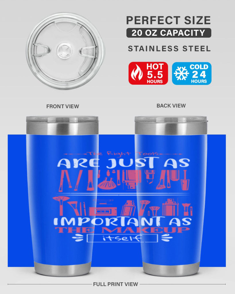 The right tools are just as important as the makeup itself Style 181#- make up- Tumbler