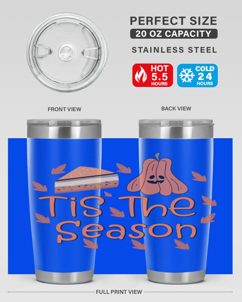 Tis The Season 619#- fall- Tumbler