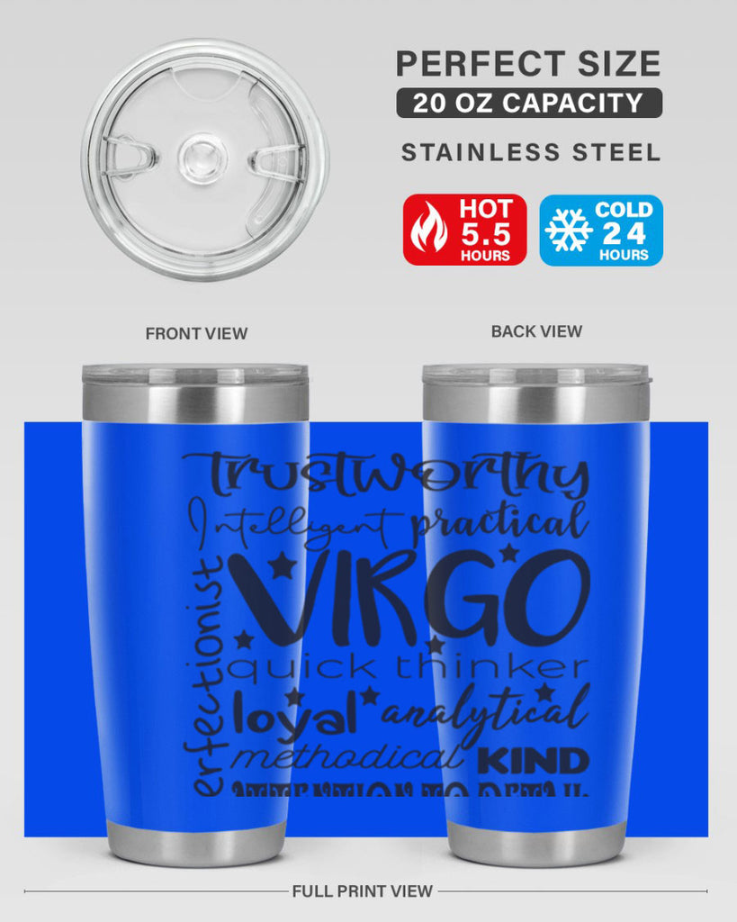 Virgo 574#- zodiac- Tumbler