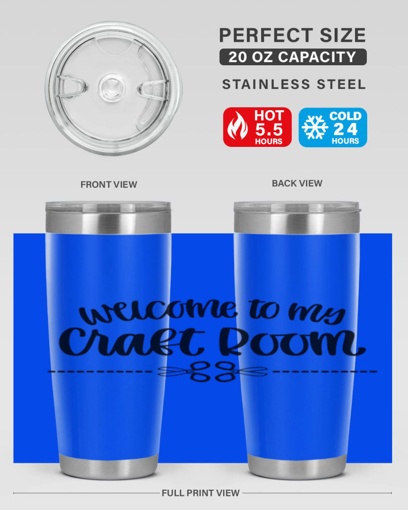 Welcome To My Craft Room 2#- crafting- Tumbler