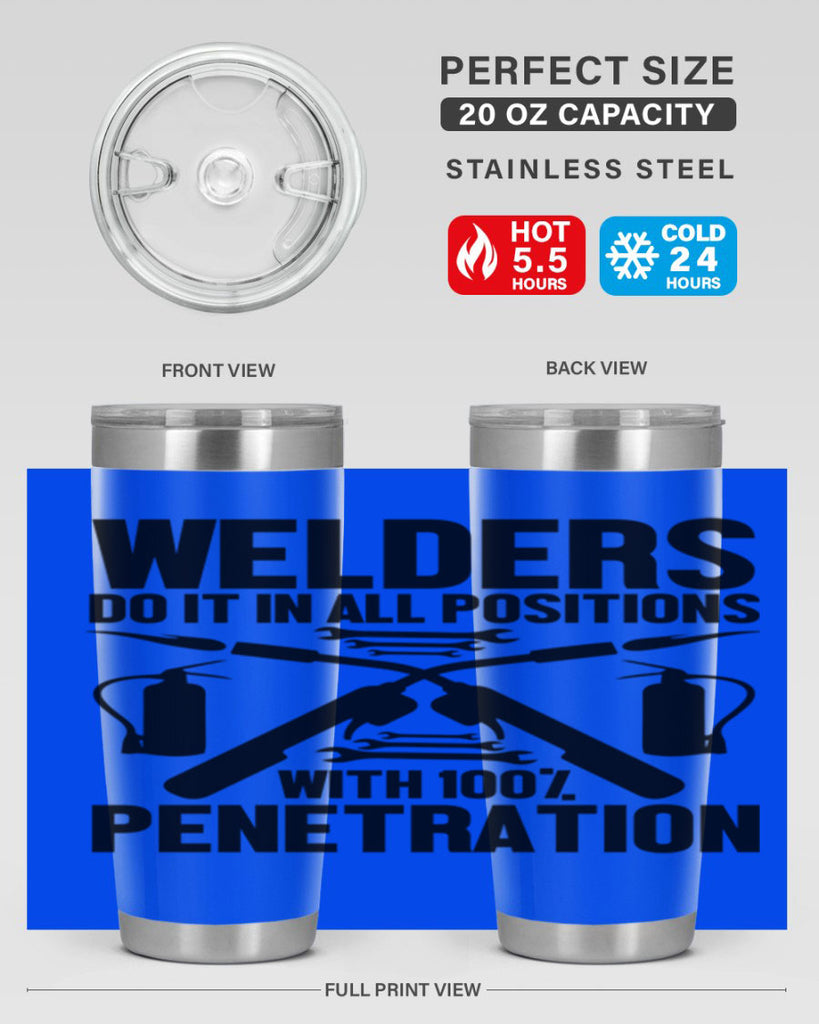Welders do it Style 2#- welder- tumbler