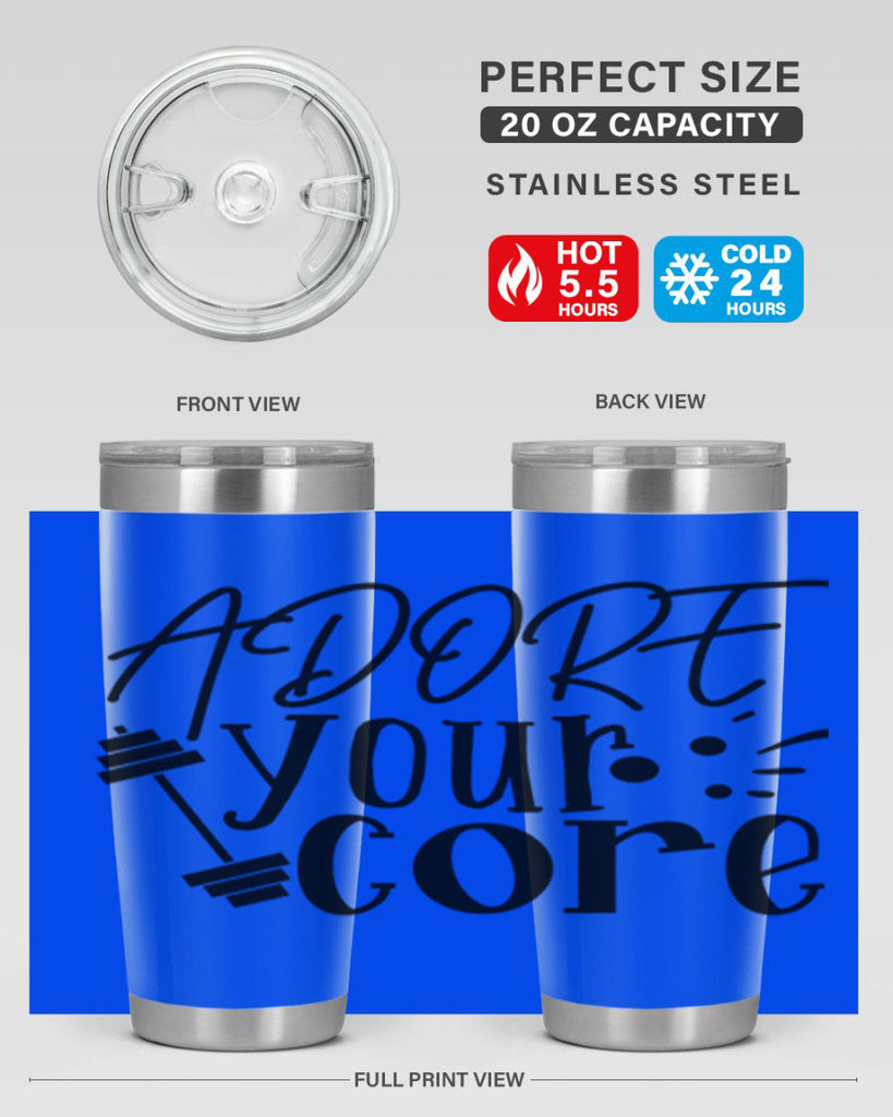adore your core Style 111#- summer- Tumbler