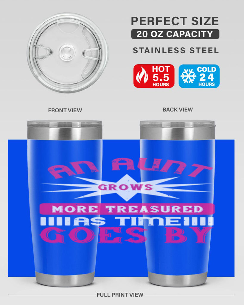 an aunt grows more treasured as time goes by 220#- mom- Tumbler